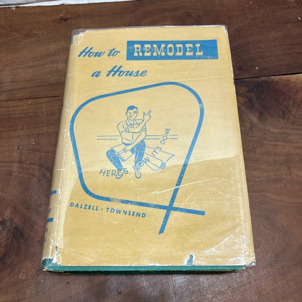 How to Remodel a House Dalzell Townsend 1943 Illustrated Blueprints Home